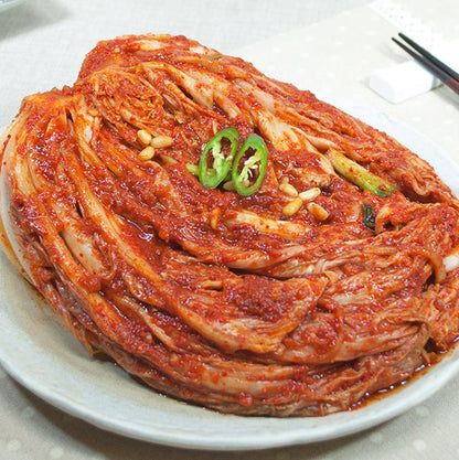 맛있게 잘 익은 이노캔 서울식 포기김치 1kg
