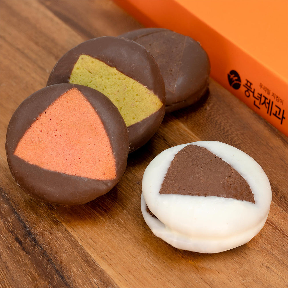 Handmade Mini Choco-pie(Original, White, Cactus, Cheese, Matcha)