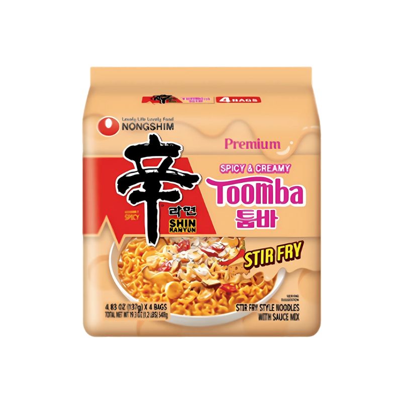 [농심] 신라면 툼바 (137g x 4개)