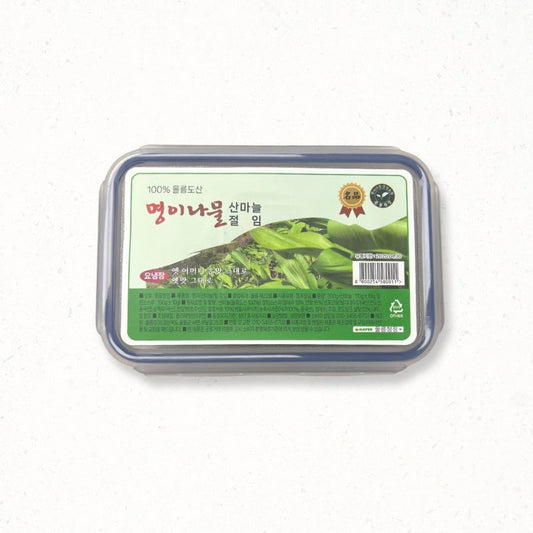 100% 울릉도산 명이나물 절임 300g