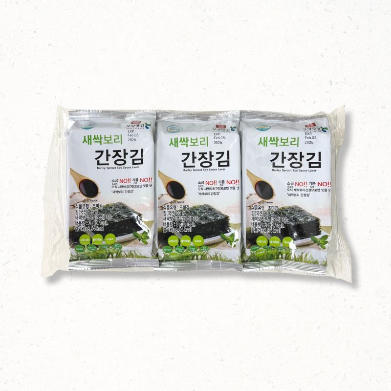 Barley Sprout Soy Sauce Laver 9Pk