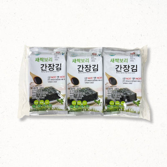 Barley Sprout Soy Sauce Laver 9Pk