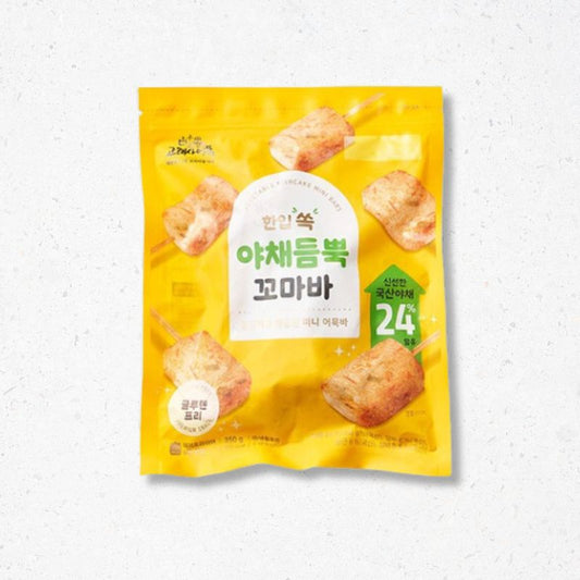 [GORAESA] VEGETABLE FISH CAKE MINI BARS 250g