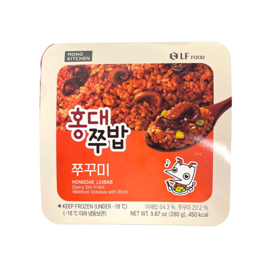 HONGDAE JJUBAB (SPICY STIR-FRIED WEB FOOT OCTOPUS WITH RICE) 280g