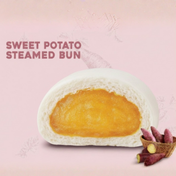 Stemed Bun- Sweet Potato 85g*3