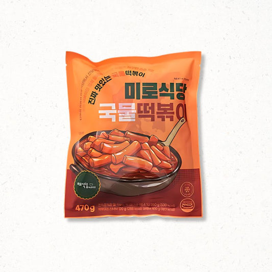 Sweet & Spicy Wheat Rice Cake(Tteokbokki)  470g