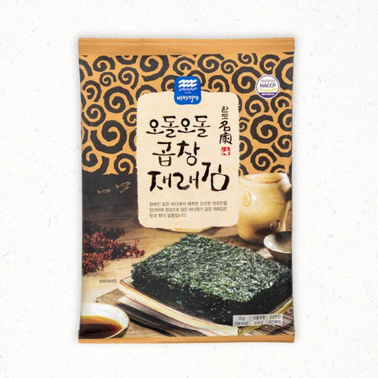 완도명가 오돌오돌 곱창재래김 25g 
