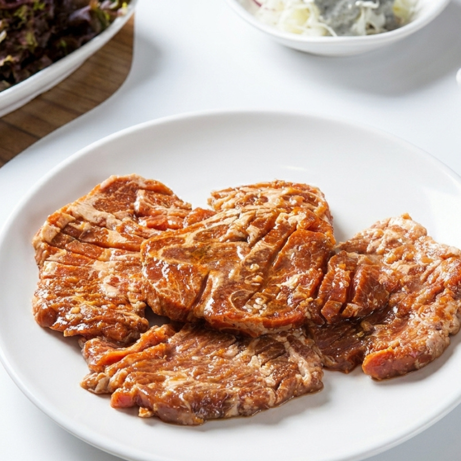 MU 정성칼집 간장 돼지목살 2lb