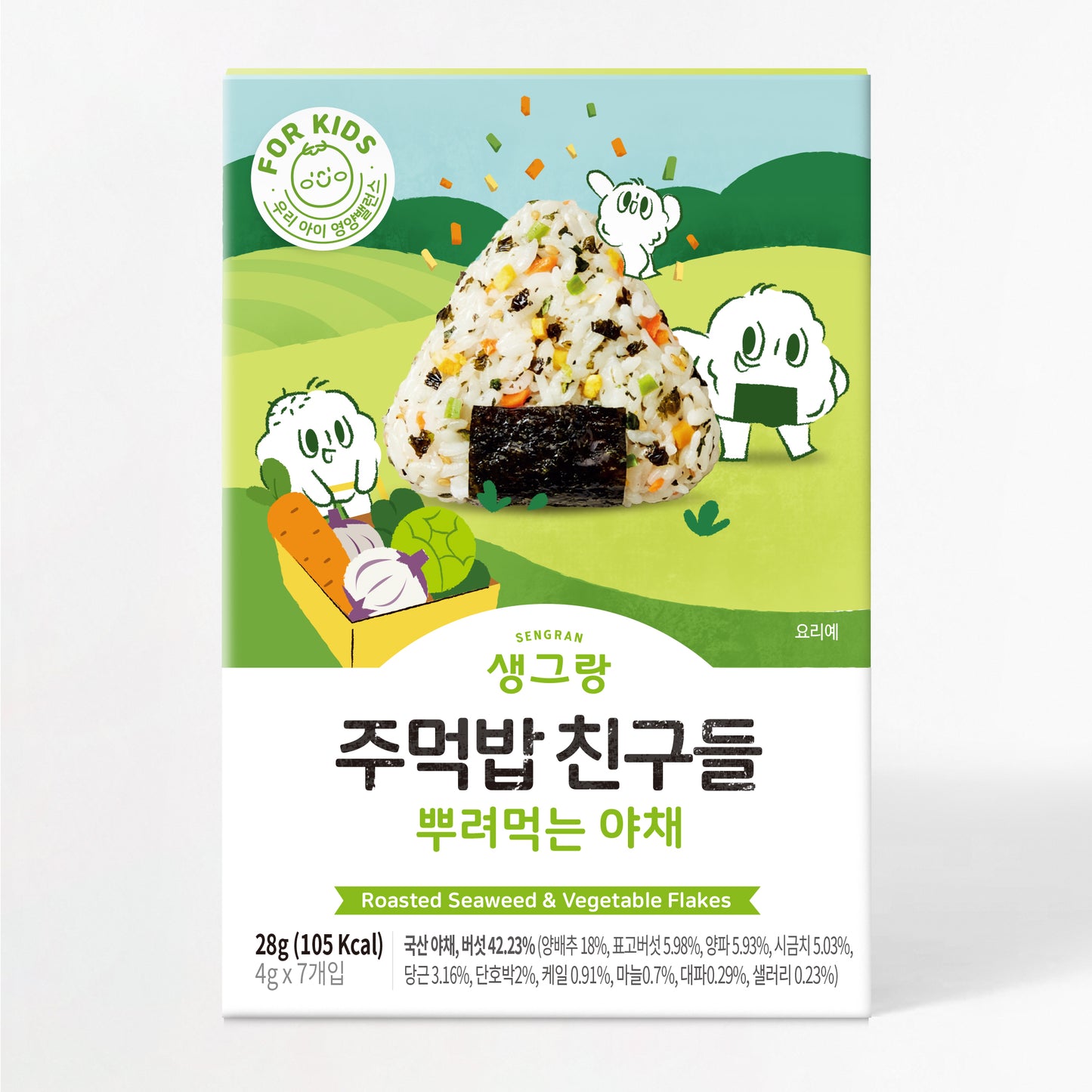 Roasted Seaweed & Vegetable flakes 28g