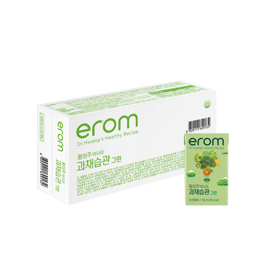 erom 황성주 박사의 과채습관(그린)140ml [24W] 랩어라운드