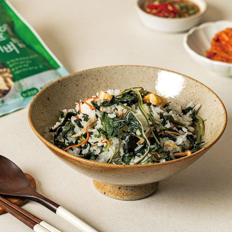 담우 산채나물에비벼밥 10.5g - Assorted Mountain Greens for Bibimbap