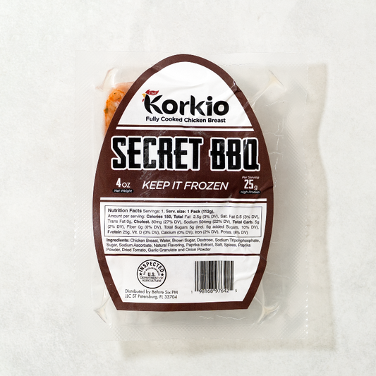Fully Cooked Chicken Breast Secret BBQ 4oz