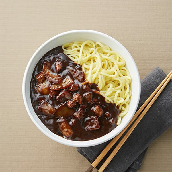 Lee Yeon Bok's MOKRAN JAJANGMYEON (NOODLES IN BLACKBEAN SAUCE)