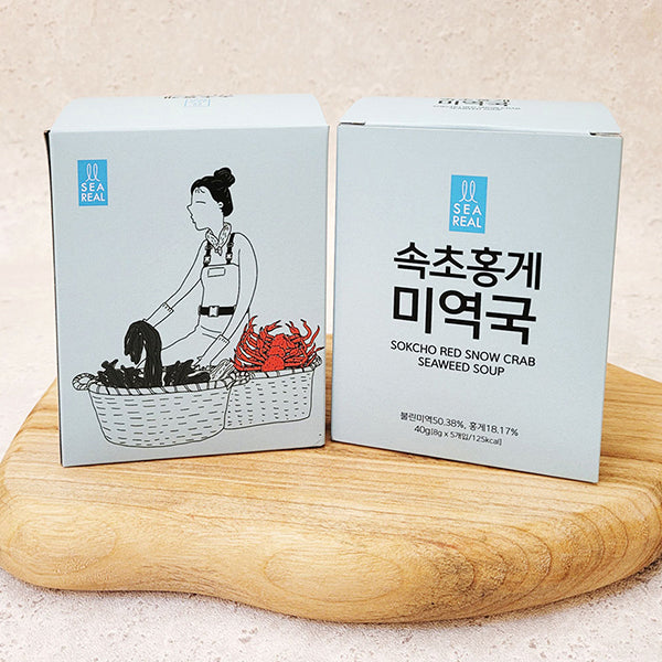 청해담 속초홍게미역국 40g