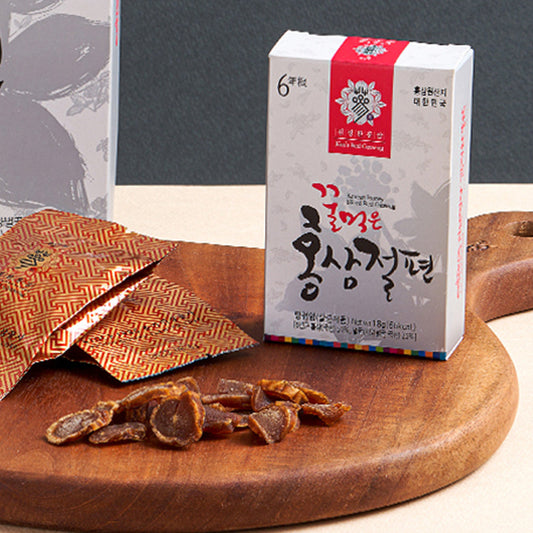 꿀먹은 홍삼절편 (18g x 10개)
