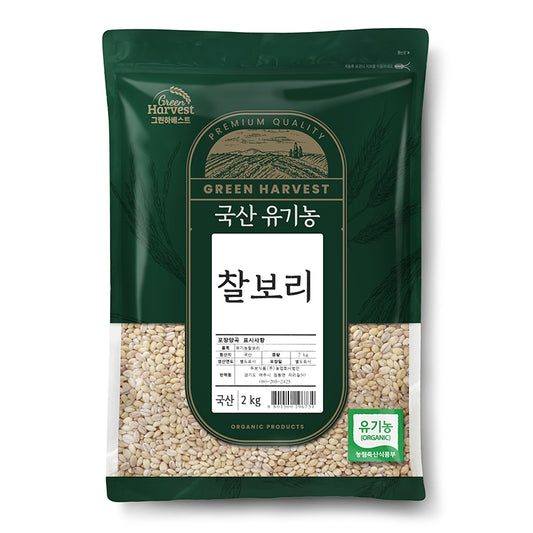 [신규] 두보식품 국산 유기농 찰보리 2kg