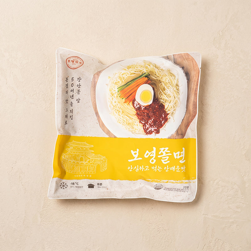 [아센통상] 보영쫄면 안매운맛 (2인분) 530g