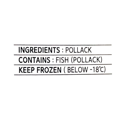Half Dried Pollock Cut 700g