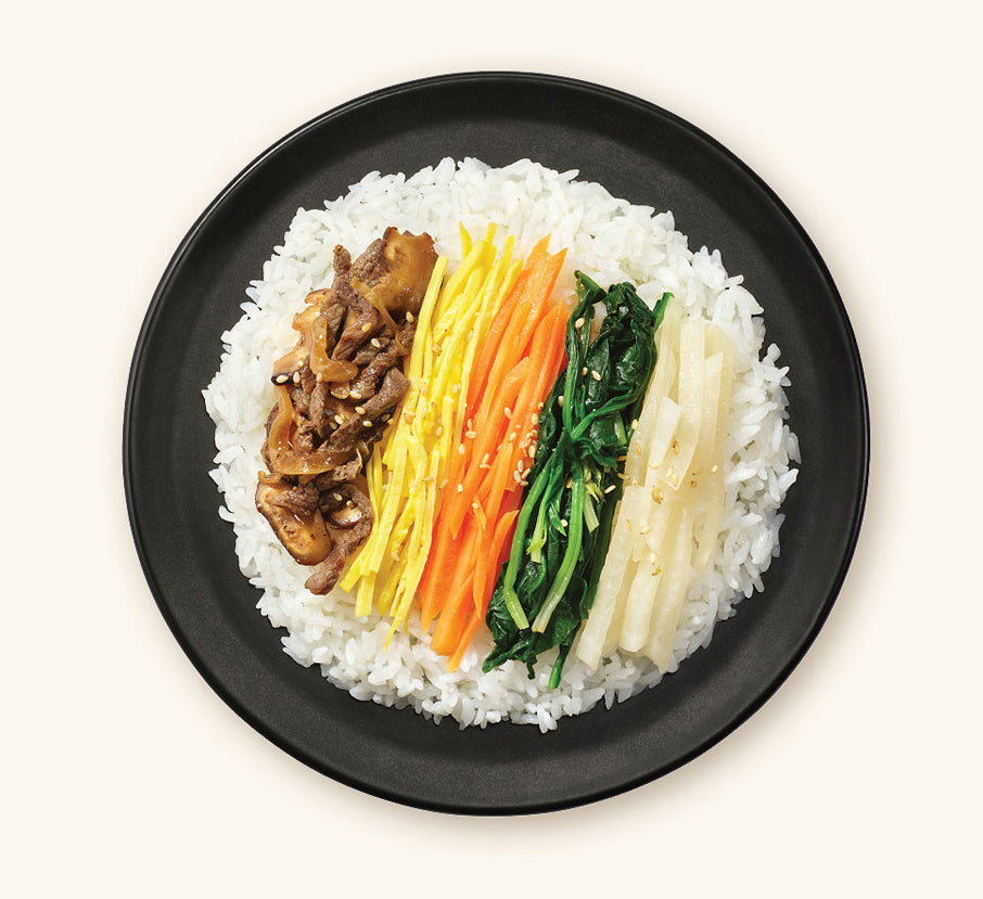 [OURHOME] ONTHEGO BULGOGI & FOUR VEGETABLES BIBIMBAP