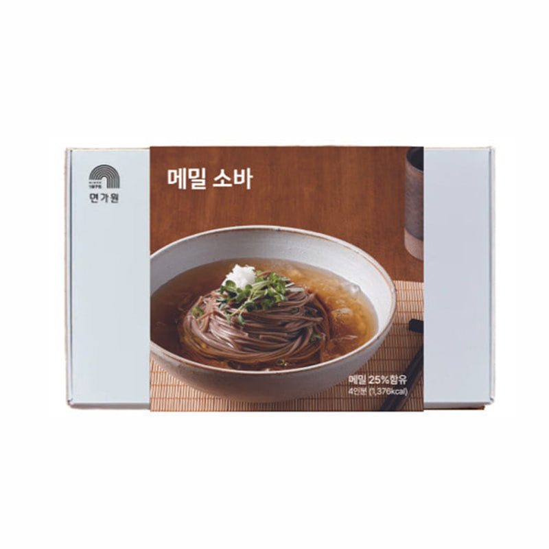 강식품 면가원 냉 모밀 소바 4인분  572g