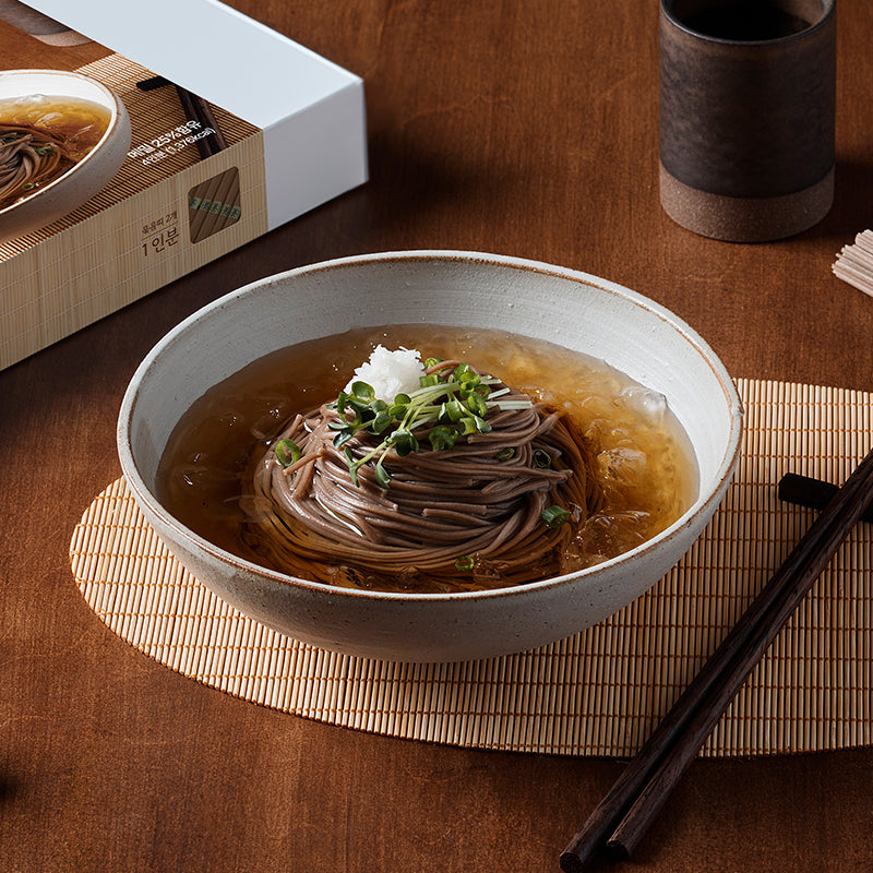 강식품 면가원 냉 모밀 소바 4인분  572g