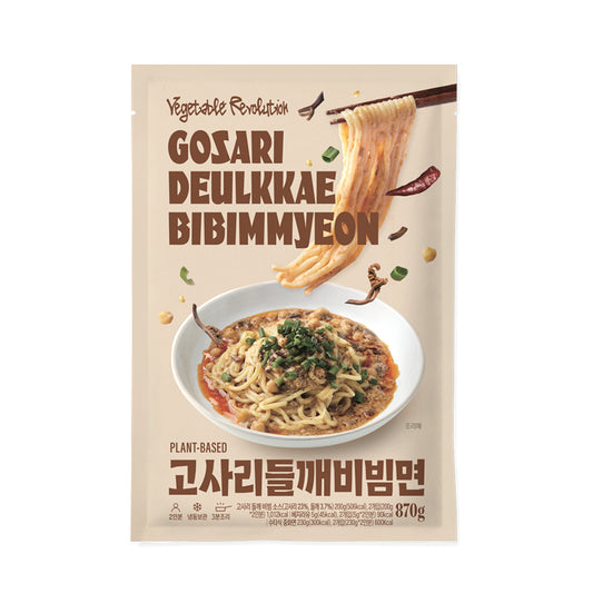 고사리 들깨 비빔면 870g