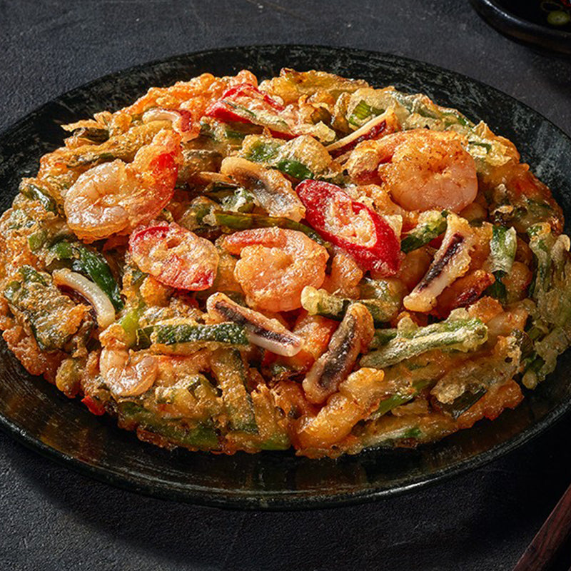 Crispy Seafood Pancake