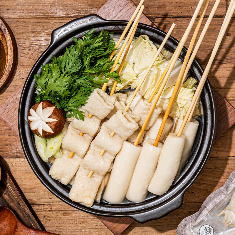 FROZEN FRIED FISH CAKE SKEWERED&MUL-TTEOK