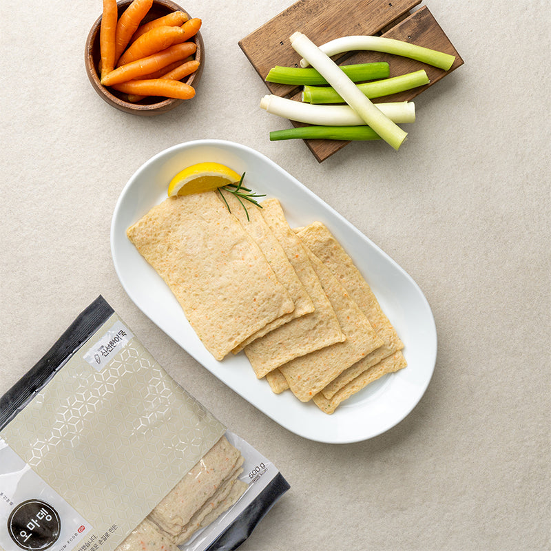 FROZEN FRIED FISH CAKE - SQUARE VEGETABLE