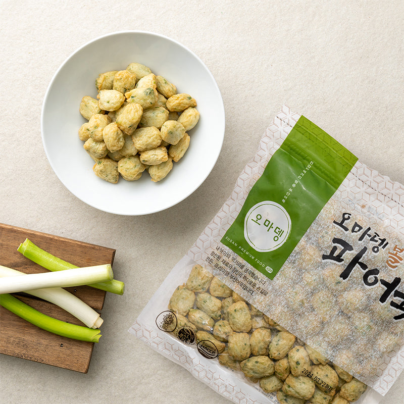 FROZEN FRIED FISH CAKE - GREEN ONION BALL