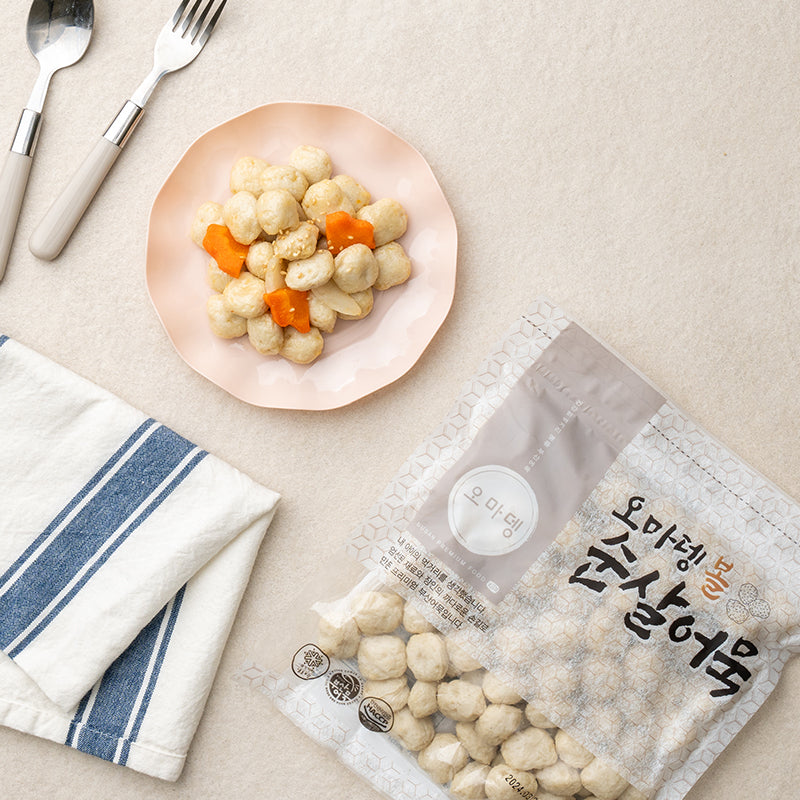 FROZEN FRIED FISH CAKE - PLAIN BALL