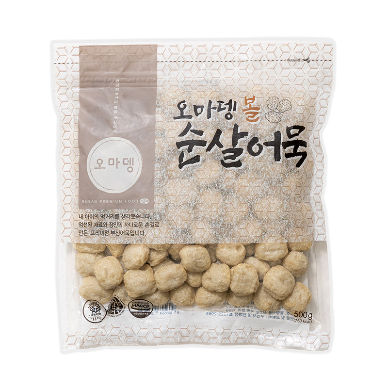 FROZEN FRIED FISH CAKE - PLAIN BALL