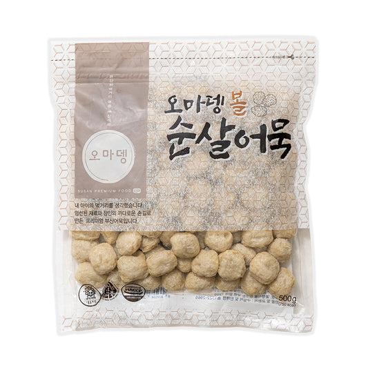 FROZEN FRIED FISH CAKE - PLAIN BALL