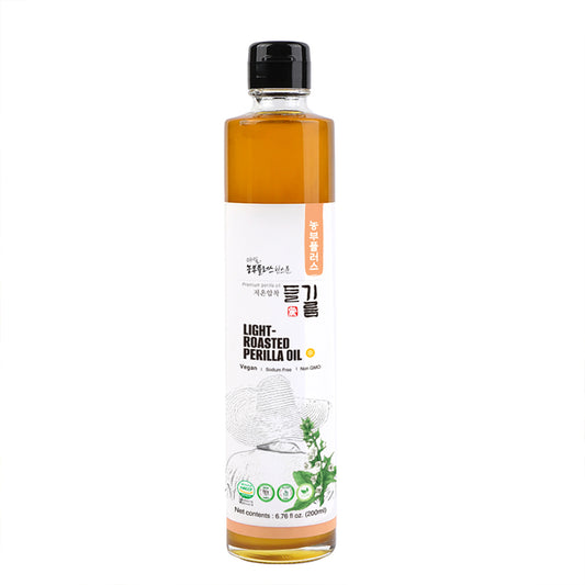 [신규] 농부플러스 농부플러스 저온압착 들기름 (에어셀) 200ml 