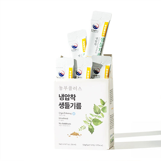 [신규] 농부플러스 농부플러스 냉압착 생들기름 스틱 (5g x 10 개) (에어셀) 50g 