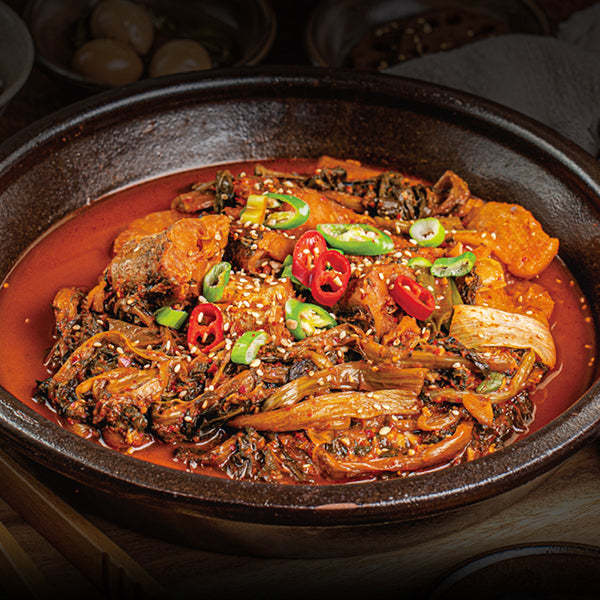 Braised Pollack with Dried Radish Leaves 700g