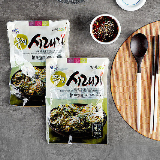 삶은 무청시래기 200g