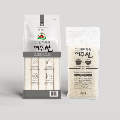 WHITE RICE 1.5kg(300g*5ea)