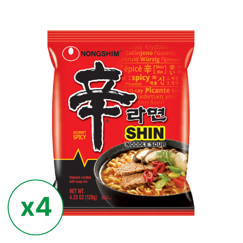 신라면 멀티팩 (120g x 4개)